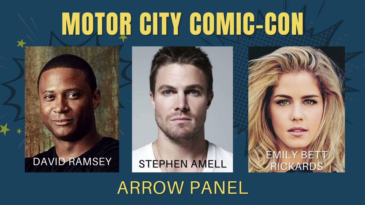 Arrow Panel at Motor City Comic Con 2023
