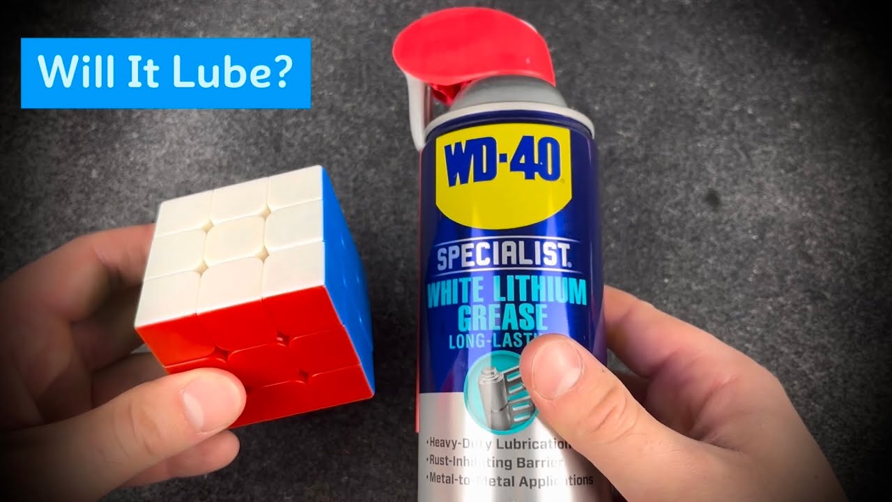 WD40 VS. RUBIK’S CUBE   I    Will it Lube?