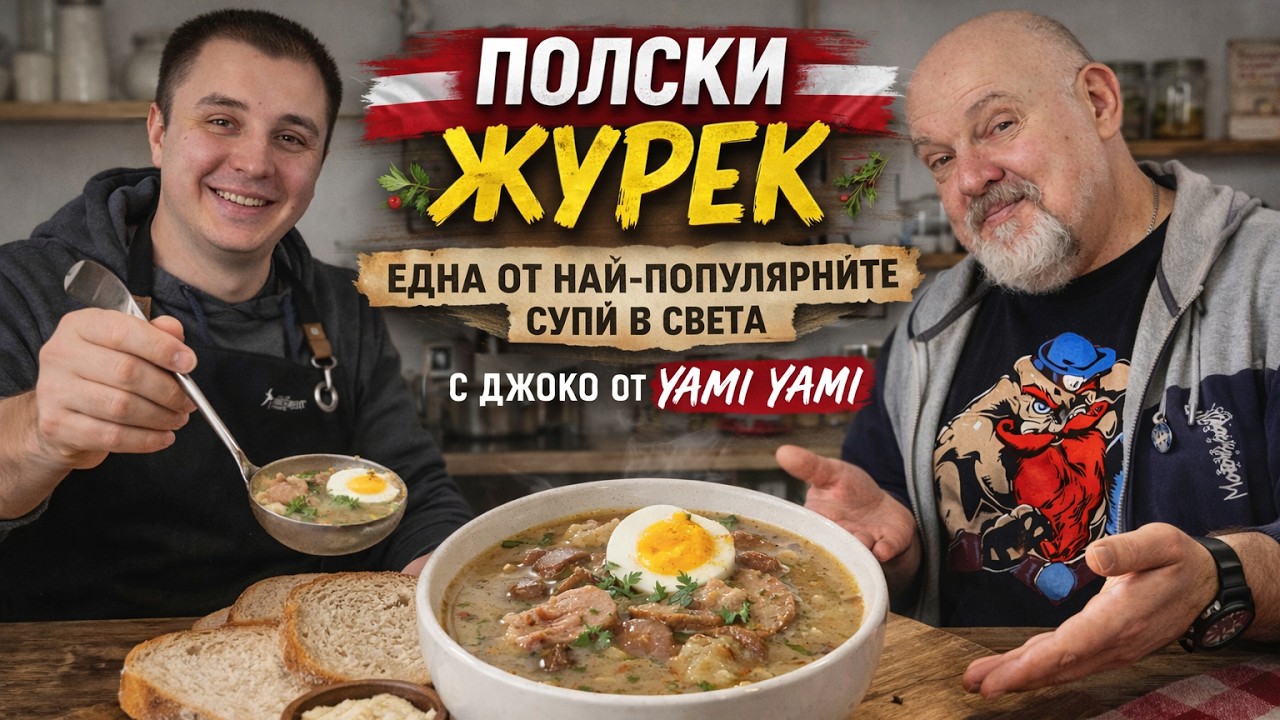 Полски журек у дома – класическа рецепта с Джоко от @YamiYami