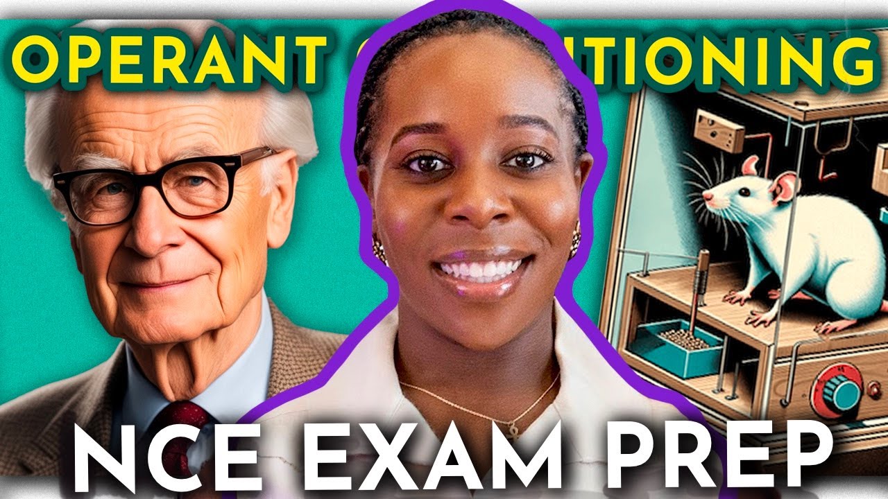 B. F. Skinner & Operant Conditioning on the NCE - Post Grad School w/ Asha Mini-Series (Part 24)