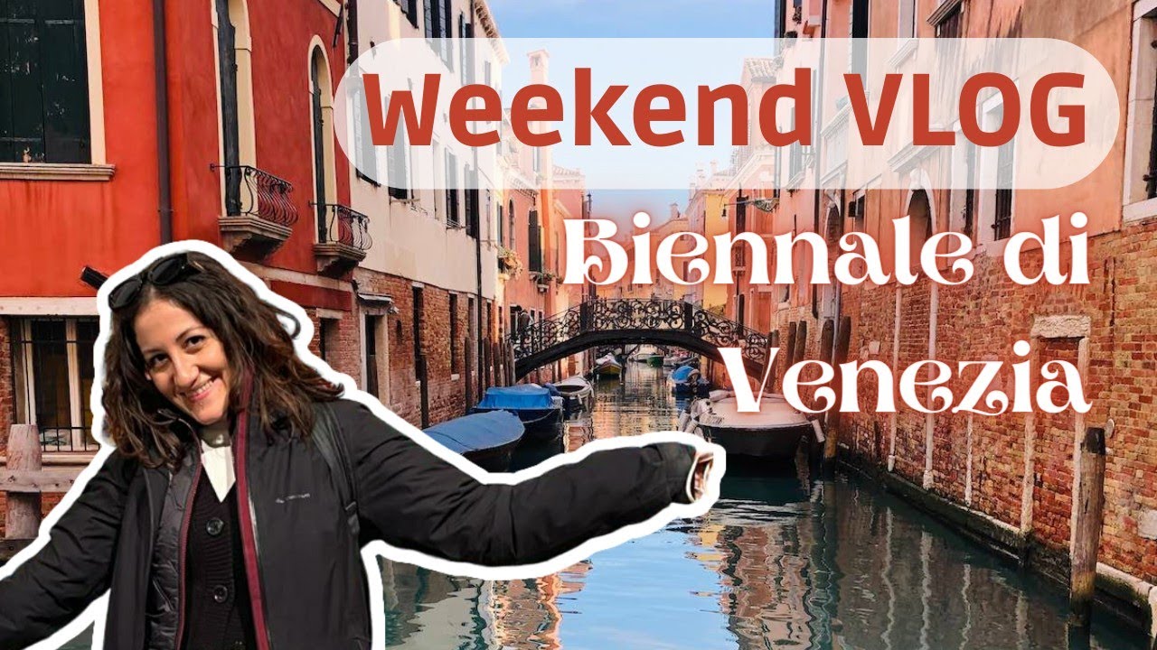 Weekend VLOG || Bellissime librerie a Venezia, visita alla Biennale e nuovi acquisti! 🔱