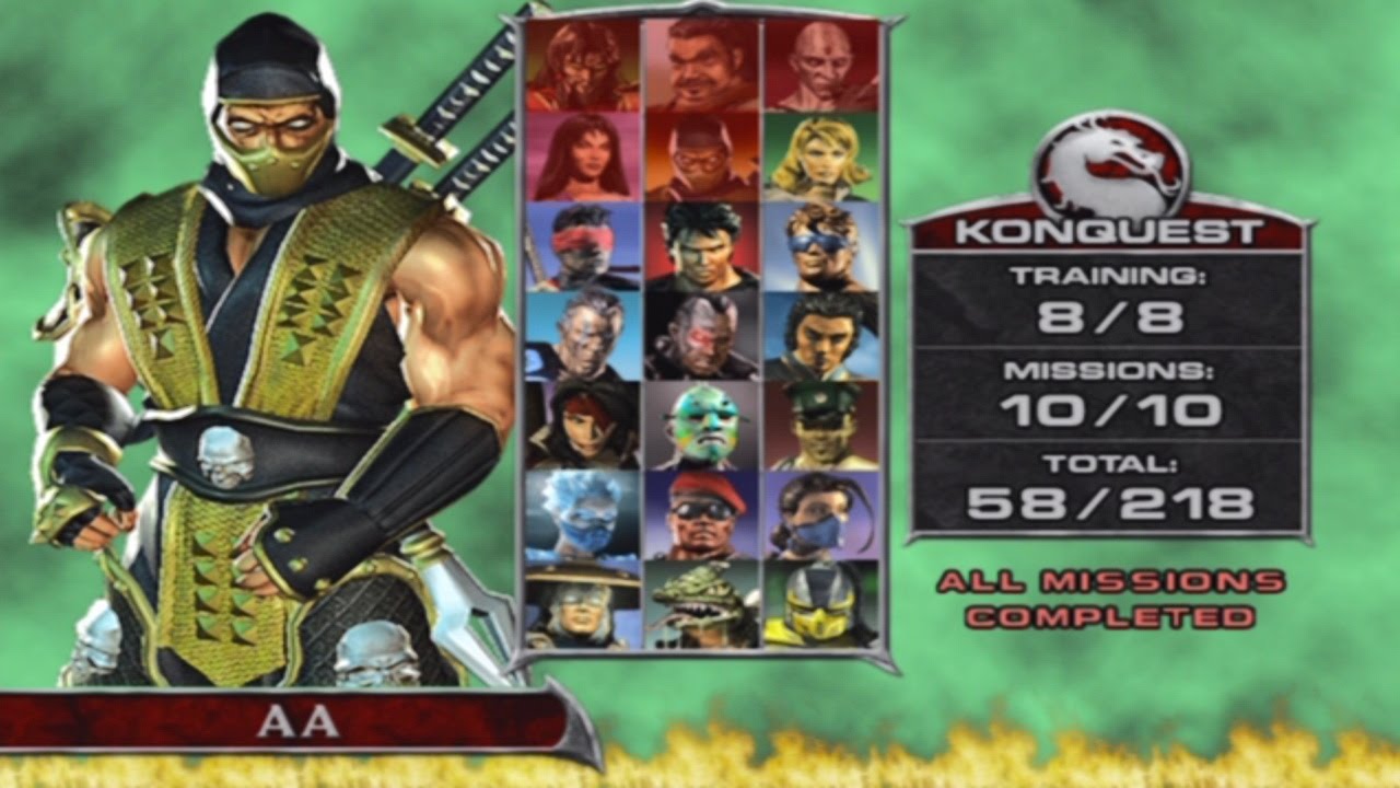 Mortal Kombat: Deadly Alliance - Konquest Walkthrough Part 6 - Scorpion