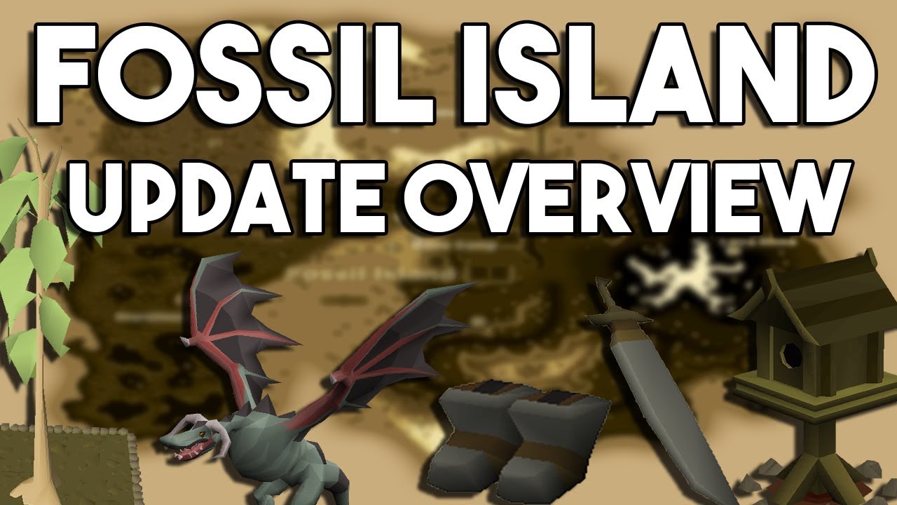 Everything You Need to Know About Fossil Island! - Ancient Wyverns + Huge Skilling Update [OSRS]