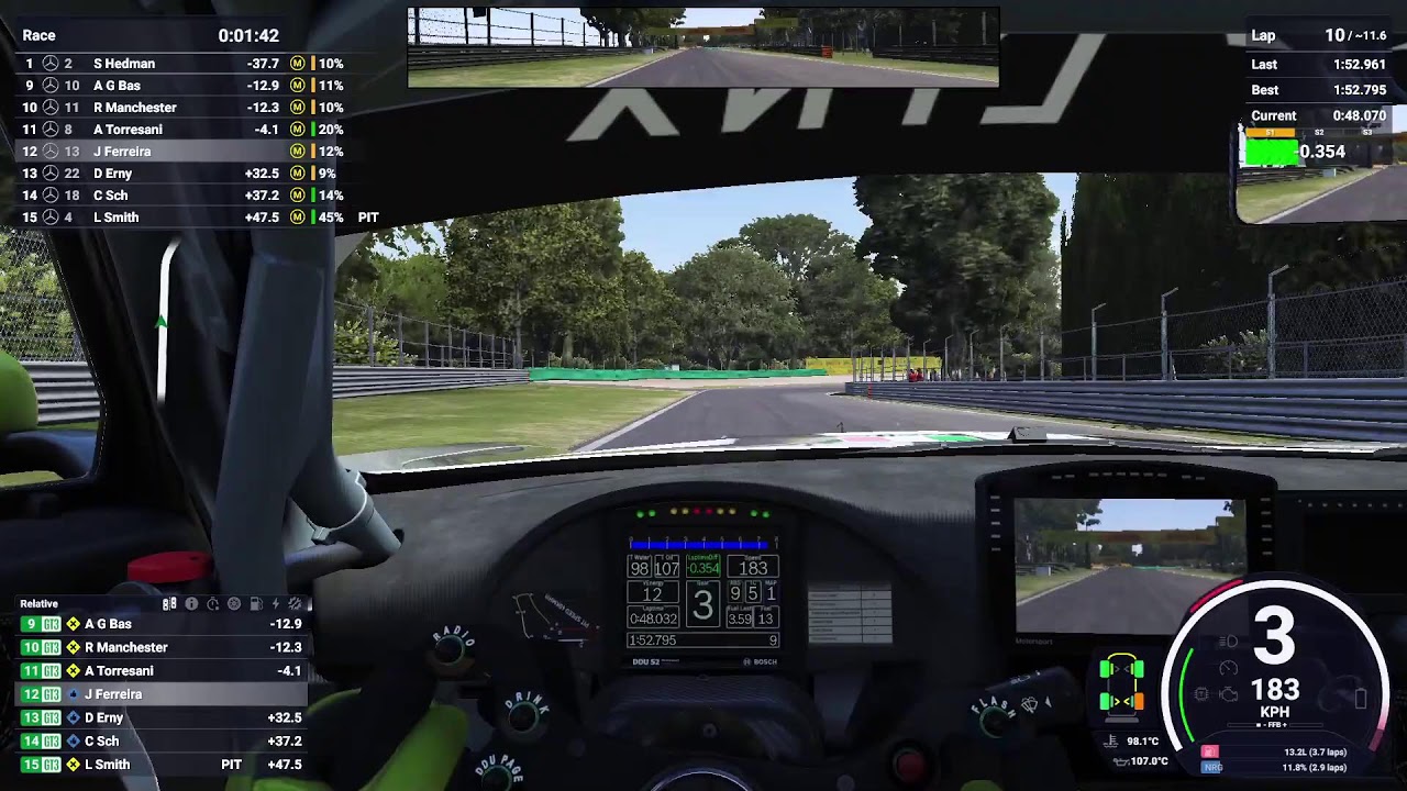 LMU - Corrida em Monza Lexus