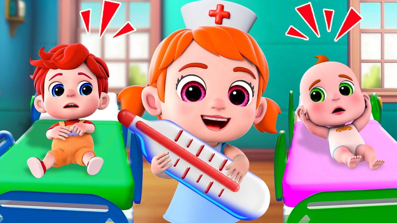 Spaßiges Lied für Kinder: Das Baby ist krank! | Kinderreime & Kindersongs | YoNeo