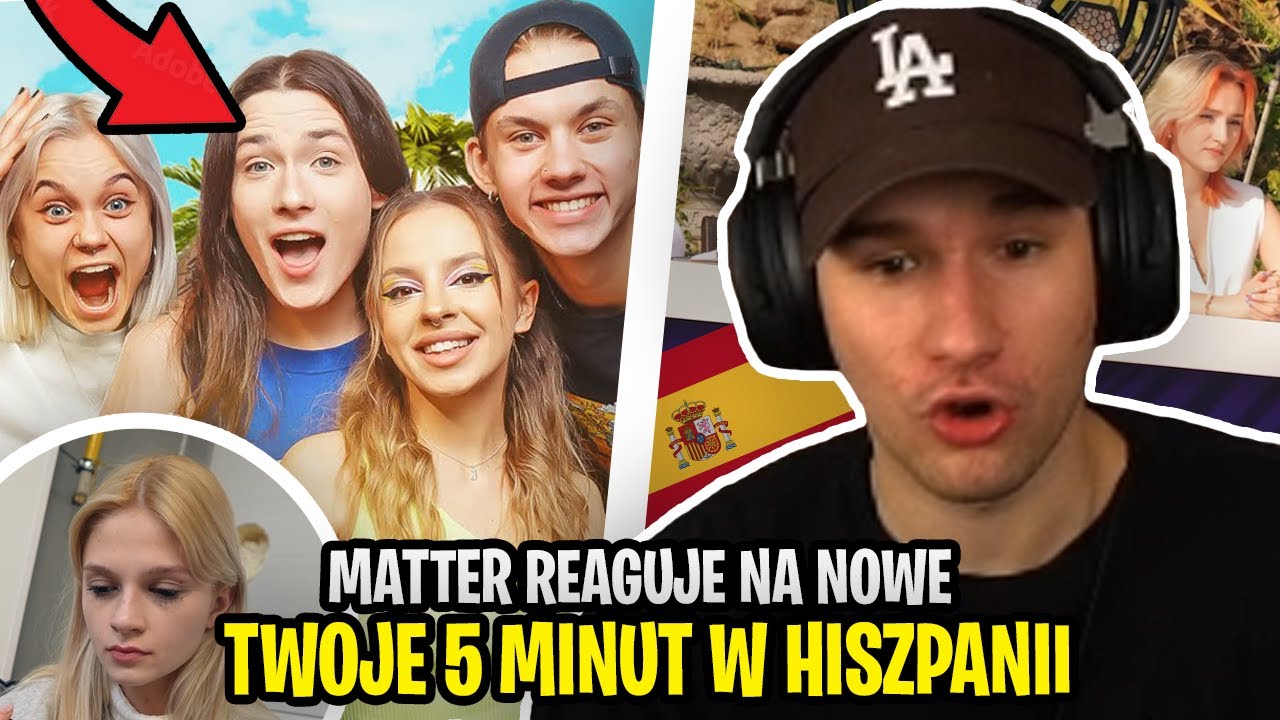 MatterFML reaguje na TWOJE PIĘĆ MINUT 2 w HISZPANII #6 +BINGO