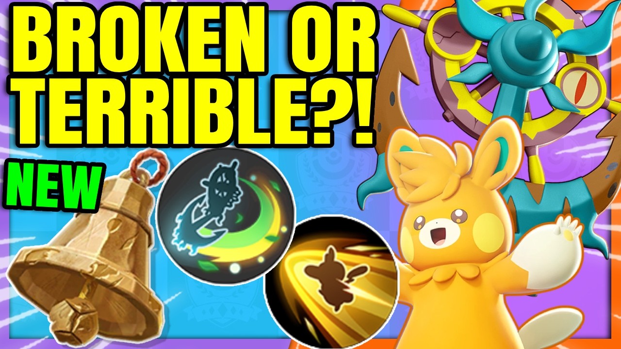 Does VANGUARD BELL work in normal ALL-ROUNDER BUILDS?! PAWMOT + DHELMISE | Pokemon Unite