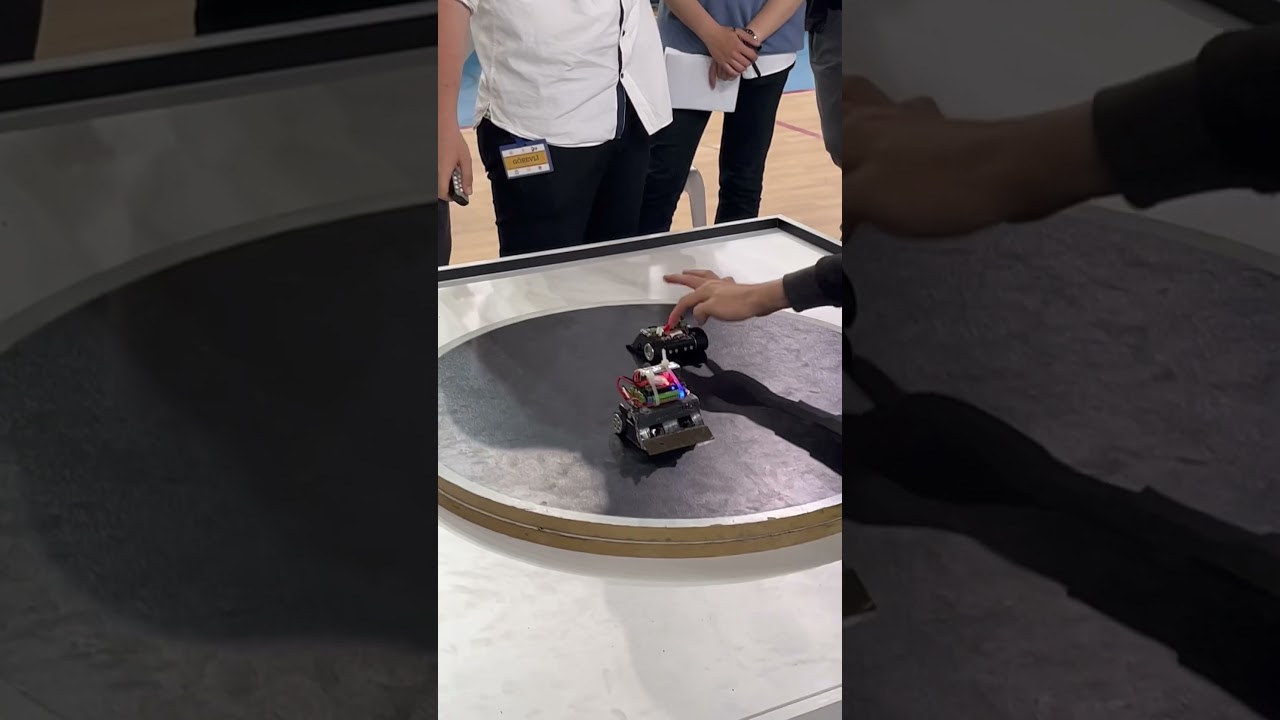 Sultanbeyli Robot ve İnovasyon yarışması Mini Sumo kategorisi m&uuml;sabakaları