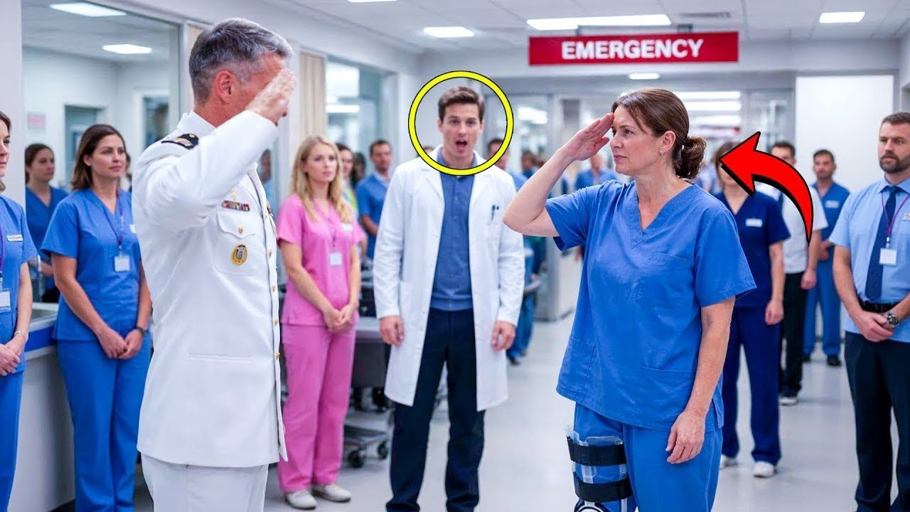 Ils se moquaient de l'infirmière boiteuse, puis un capitaine SEAL l'a saluée devant tous.
