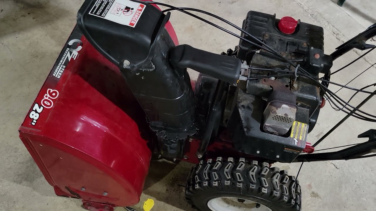 How to fix Craftsman snowblower chute controls for FREE!