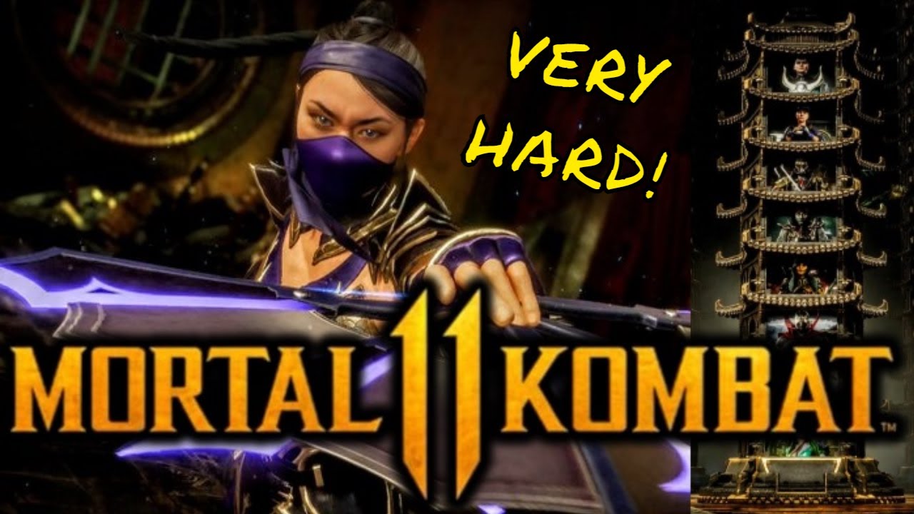 MK11 *KITANA* VERY HARD KLASSIC TOWER GAMEPLAY!! (NO MATCHES LOST) 1080p 60 FPS (MORTAL KOMBAT 11)