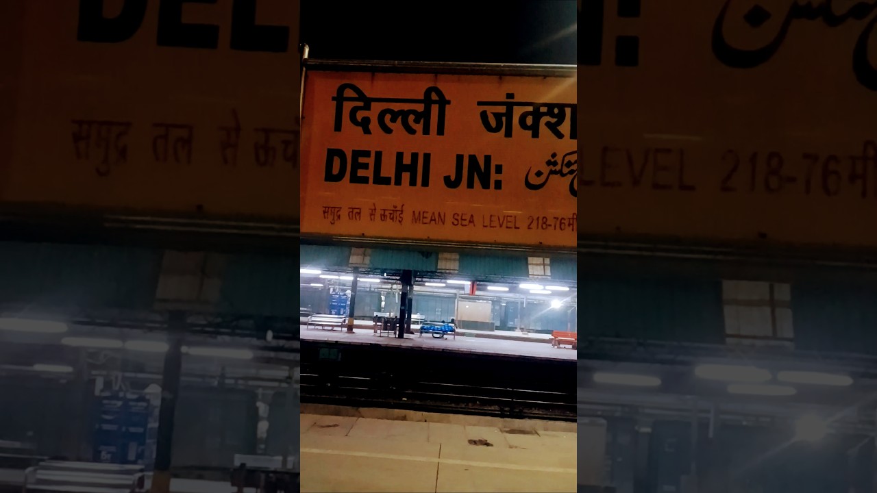 Delhi Railway station | Old Delhi Railway station | Delhi Junction   #delhijunction #indianrailways
