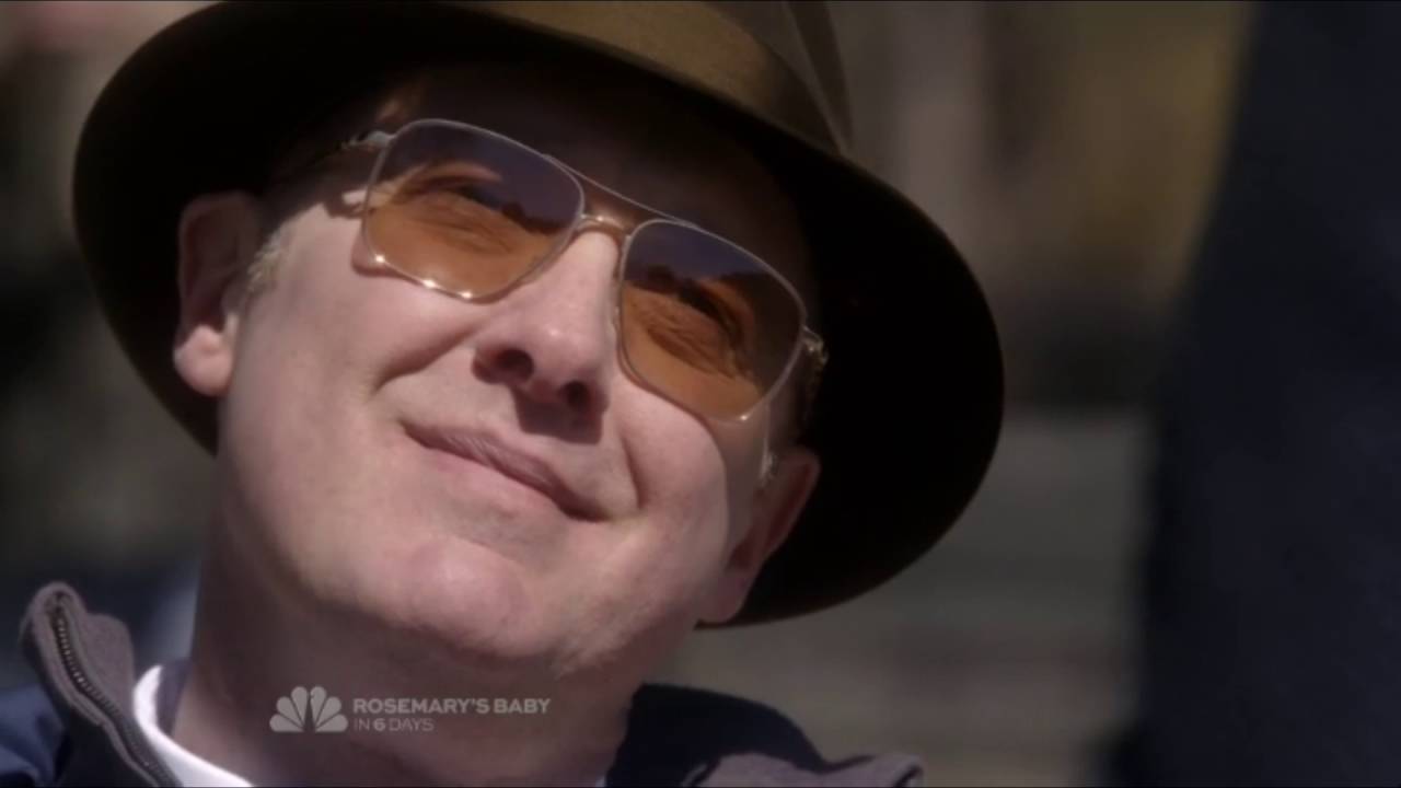 The Blacklist — Raymond Reddington kissed by a sea gypsy