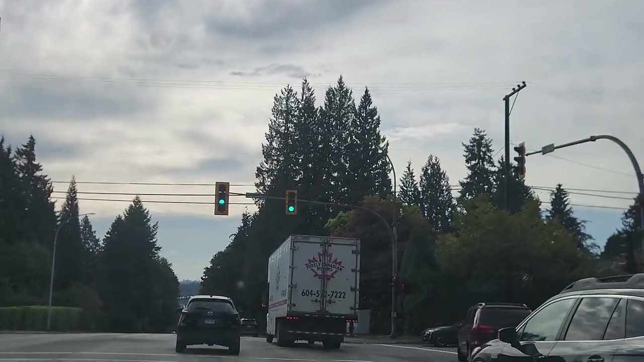 Driving to West Vancouver