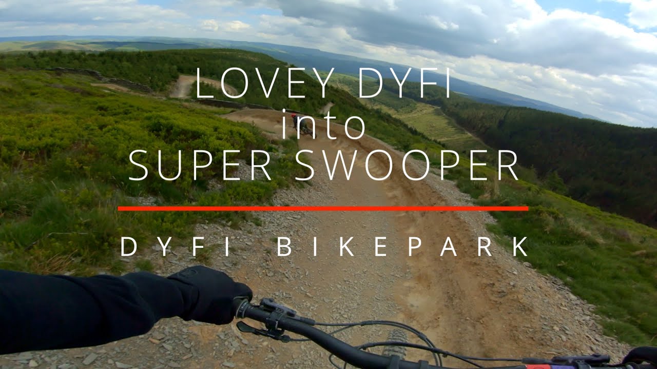 Loving DYFI. My favourite run down the hill... Lovey Dyfi into Super Swooper.