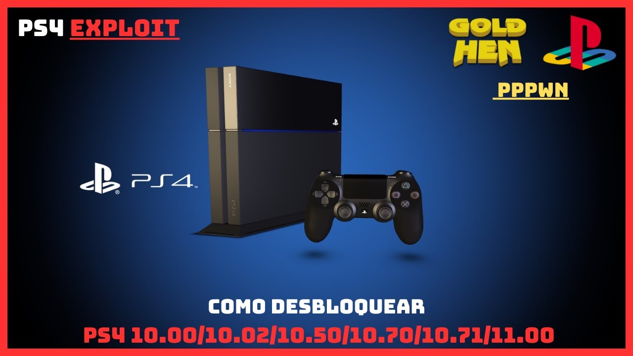 COMO DESBLOQUEAR PS4 10.00/10.01/10.50/10.70/10.71/11.00 POR PPPwn