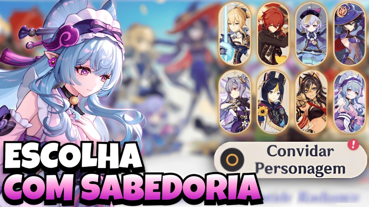 PERSONAGEM 5 ESTRELAS GRATUITO! MAS QUAL A MELHOR ESCOLHA? | Genshin Impact 6.0 (Luna I)