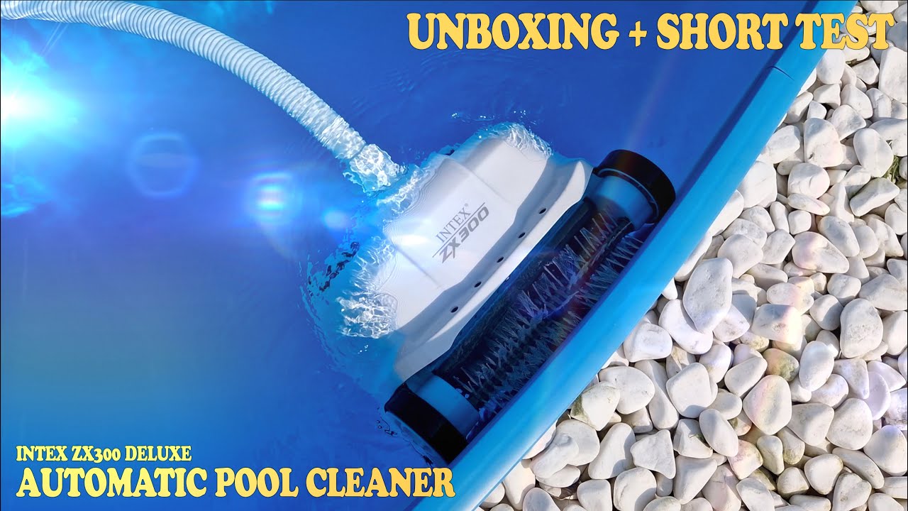 📦 [New Package Arrived] Intex ZX300 Deluxe Automatic Pool Cleaner 🤖