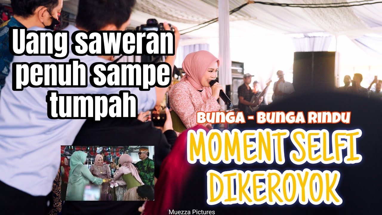 Bunga bunga rindu - Selfi Yamma off air Mata Mera Palembang
