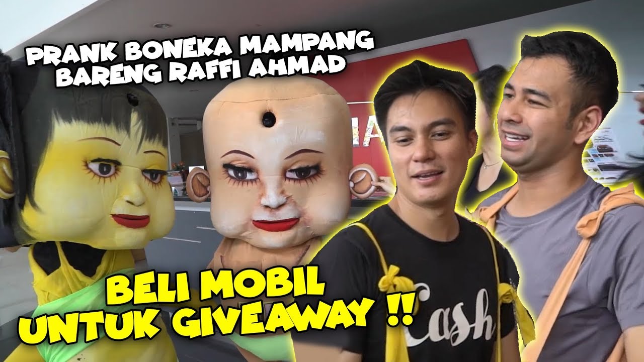 RAFI Berbagi MOBIL DI ULANG TAHUN BAIM !! #Bapaurans bagi2 duit
