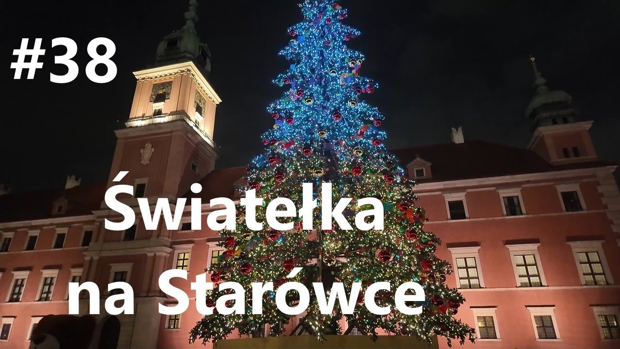 Warszwawa światełka na Starówce