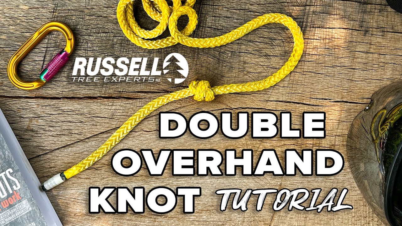 Учебное пособие по двойному простому узлу I от Russell Tree Experts