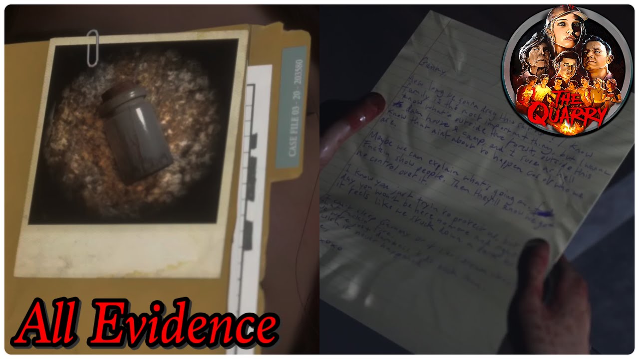 The Quarry - All Evidence