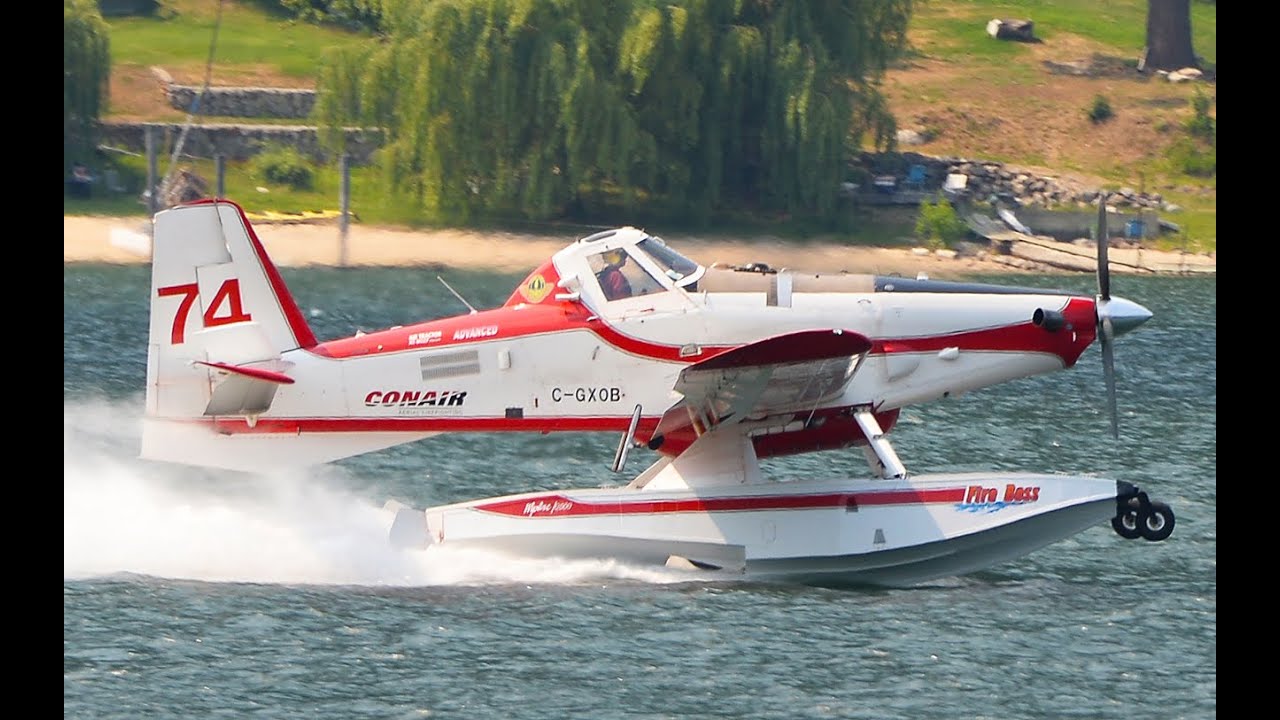 Air Tractor AT-802 Fire Boss In Action