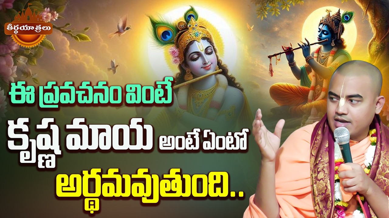 Pranavananda Das Mind Blowing 1 Hour Pravachanam About Krishna | #srikrishna | Teerthayatralu