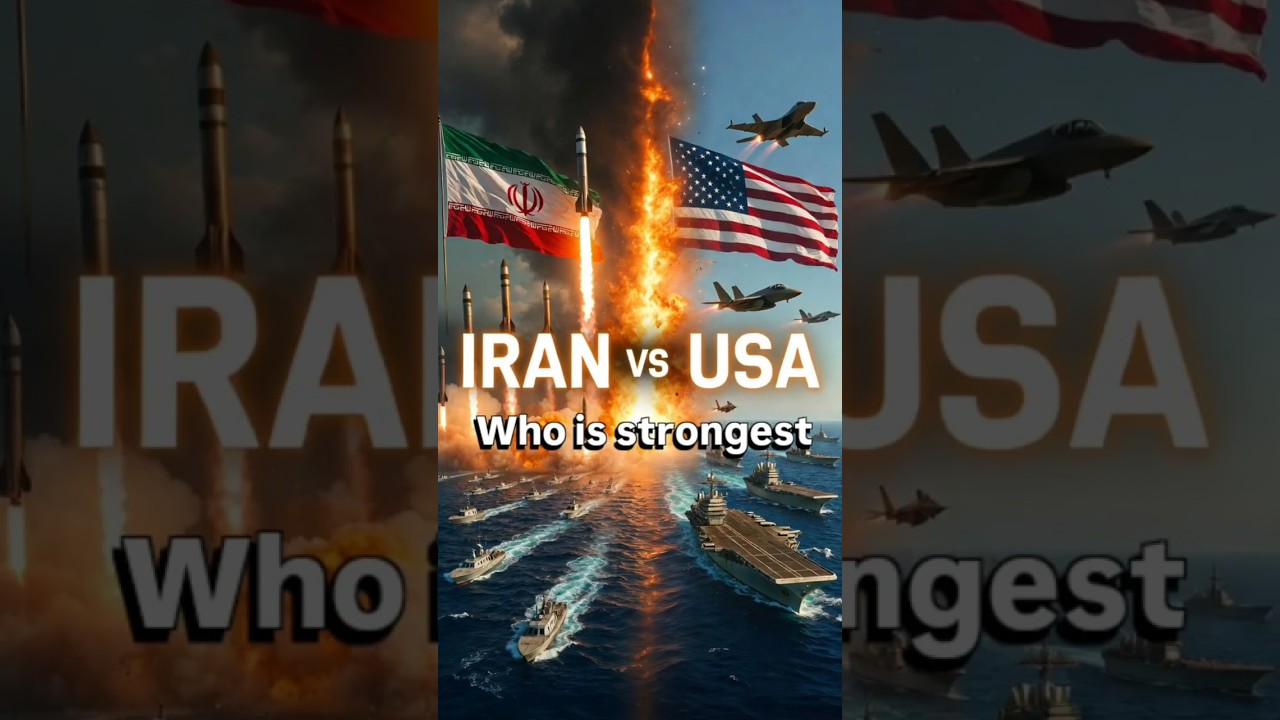 Военная мощь Ирана против военной мощи США 💥 Кто сильнее?