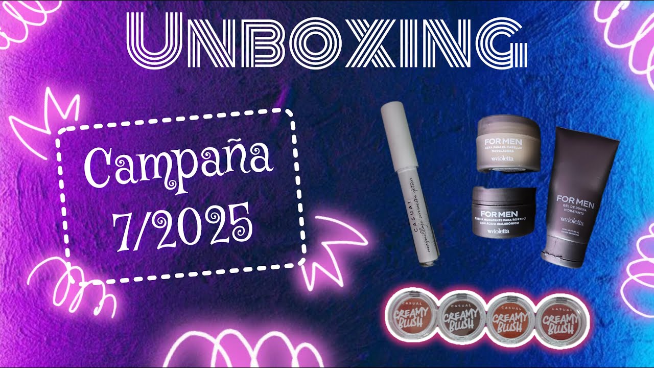 UNBOXING de Violetta Cosméticos Campaña 7/2025 + Demos!! Abriendo cajas / #argentina