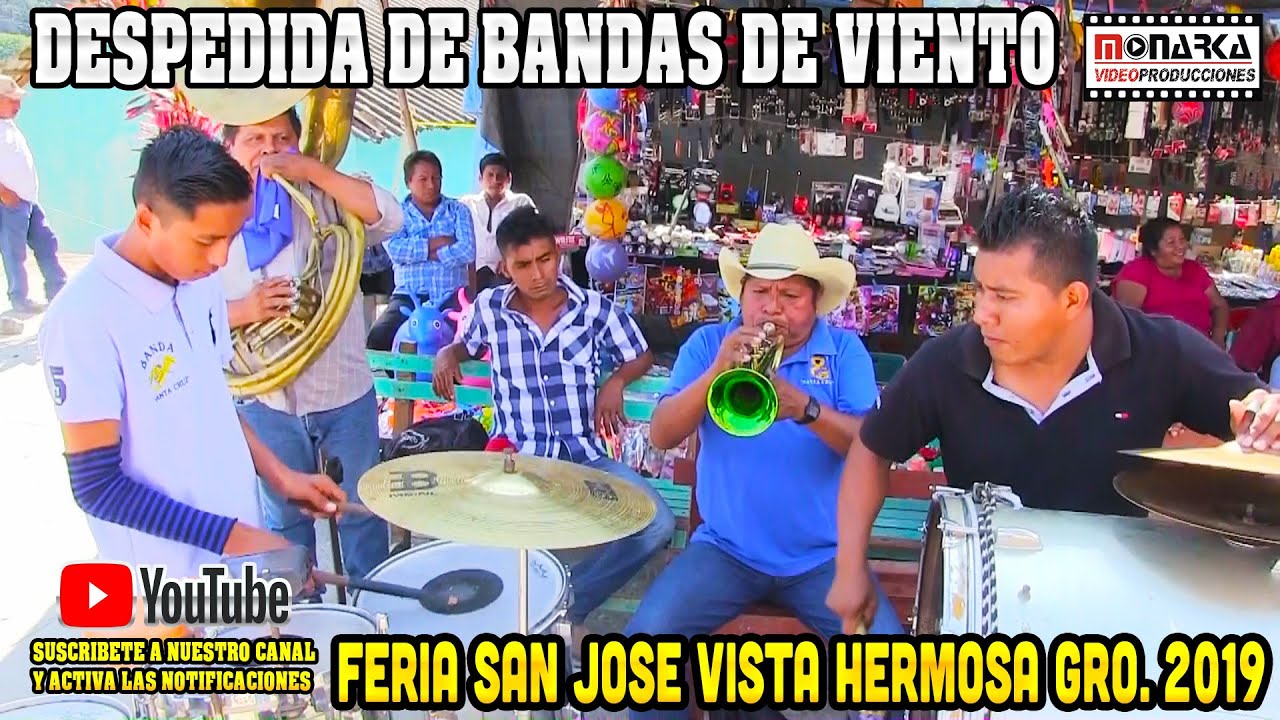 ASÍ TERMINA LA FERIA DE SAN JOSE VISTA HERMOSA| TREMENDA DESPEDIDA A BANDAS DE VIENTO Y PEREGRINOS.