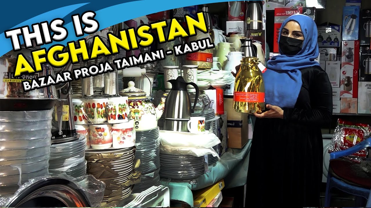 Bazaar Proja Taimani in Freshta Azimi's report, Kabul/ گزارش فرشته عظیمی از بازار پروژه تایمنی، کابل