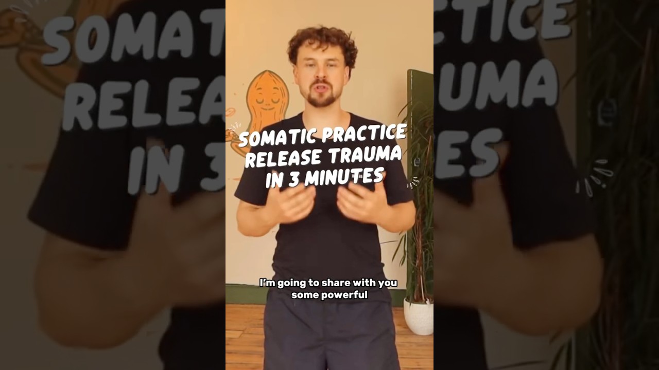 Somatic Exercise To Release Trauma (3 min) #embodiment #somatichealing #somaticexercises