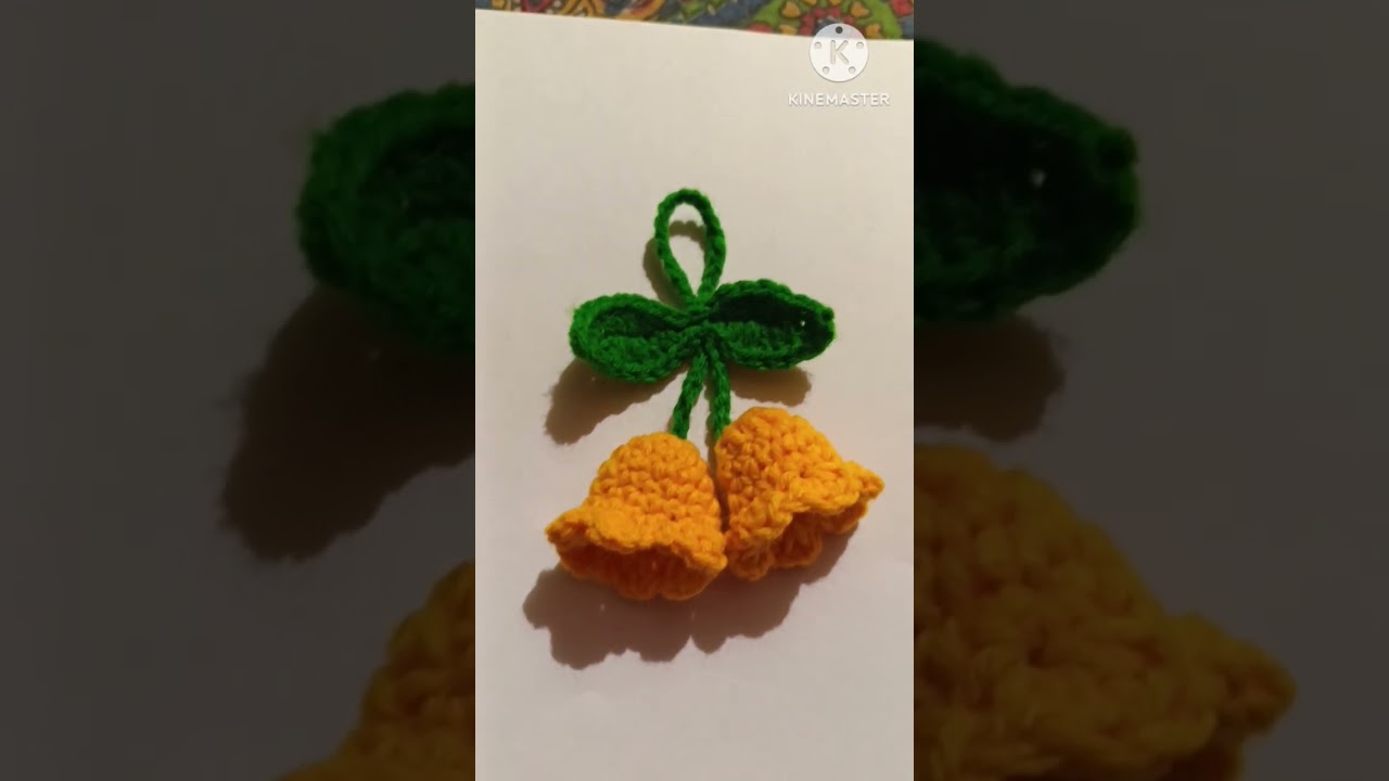 Bell flower crochet work 