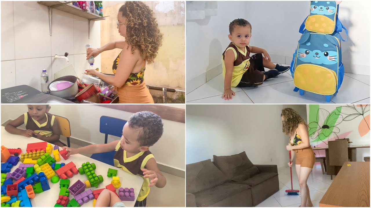 PRIMEIRO DIA DE AULA DO MEU FILHO DE 2 ANINHOS 🥰