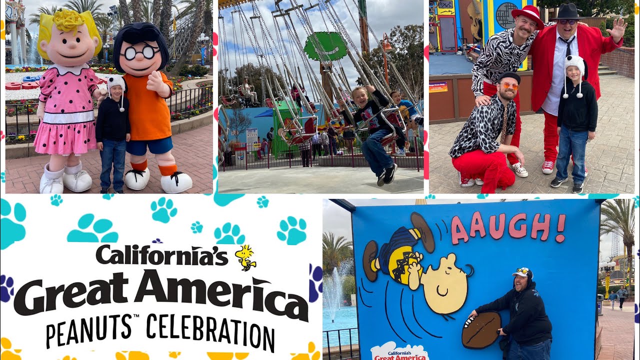 Great America Peanuts Celebration 2023