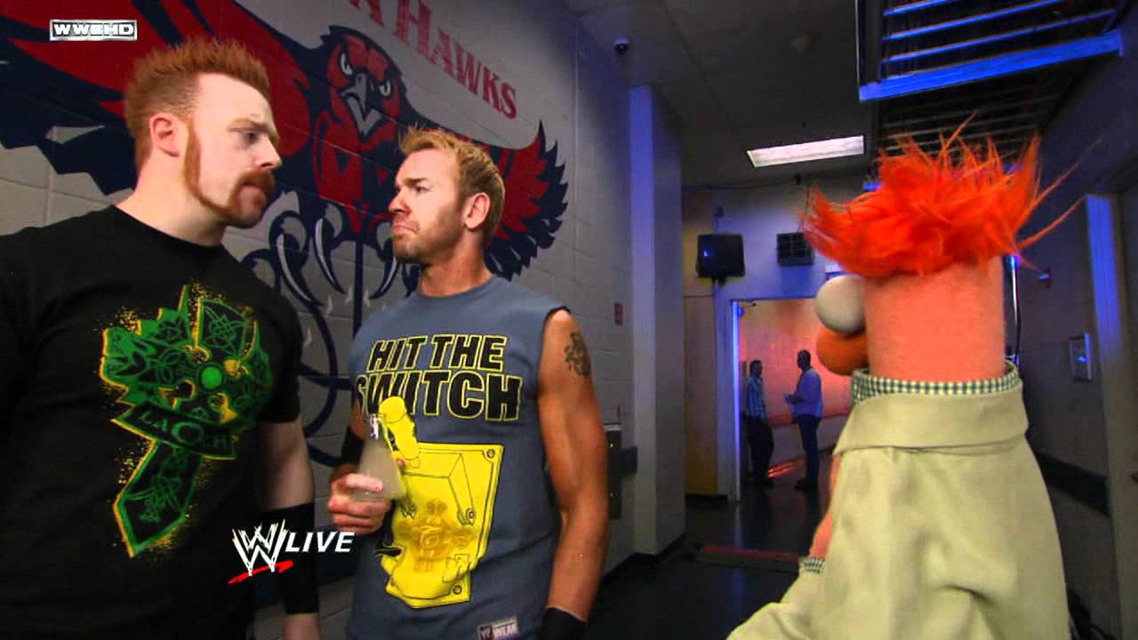 Raw — Шеймус встаёт на защиту Бикера в раздевалке