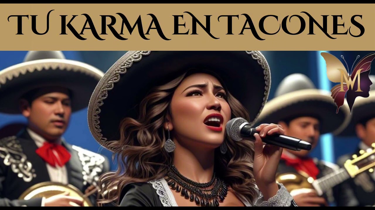 TU KARMA EN TACONES  - Tu jugaste... y yo cobre. Sin batallar te derroté. | Corrido sierreño.    