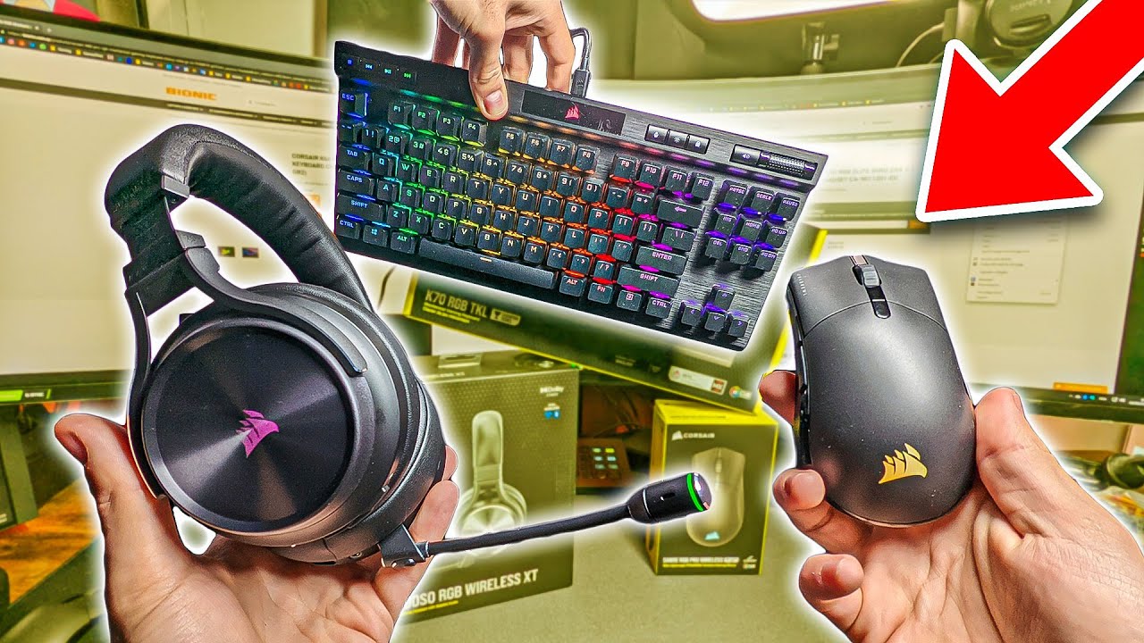 Η CORSAIR ΜΟΥ ΕΣΤΕΙΛΕ ΑΥΤΑ!!