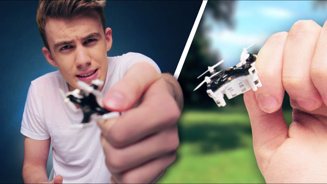 NAJMNIEJSZY DRON ŚWIATA
