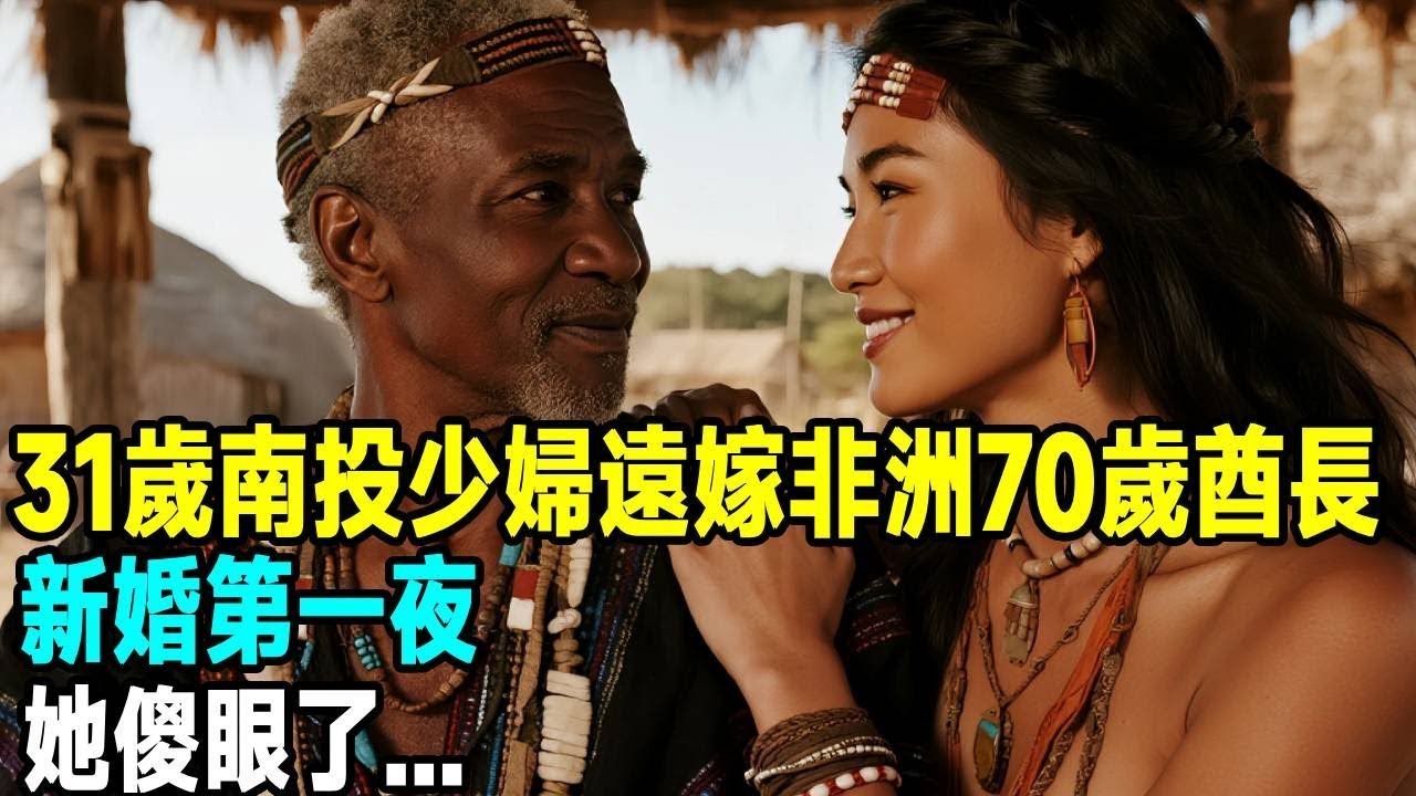 31歲南投少婦遠嫁非洲70歲酋長，新婚第一夜，她傻眼了   「茶桌老故事」