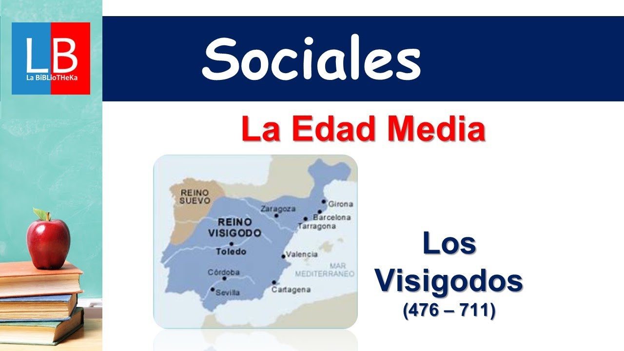 La EDAD MEDIA para niños. Los VISIGODOS. ✔👩‍🏫 PRIMARIA