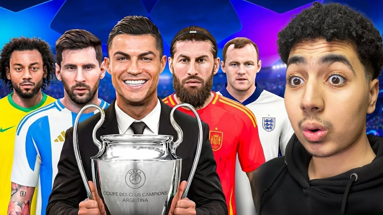 مهنه مدرب| اعاده بناء ريال مدريد مع فريق كريستيانو رونالدو!! هل هقدر اكسب 😱