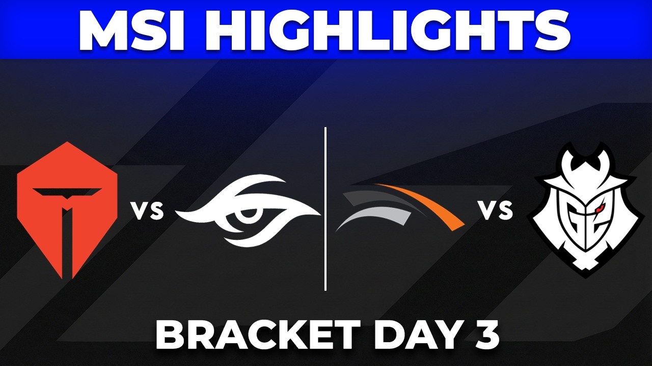 MSI 2026 ALL GAMES Highlights | Bracket Stage Day 3