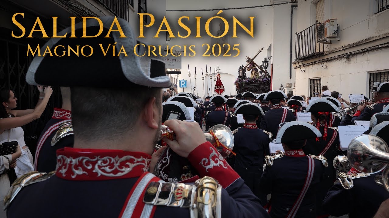 [4K] Salida Completa Cristo Pasión | Magno Vía Crucis Córdoba | Al Compás del Barrio