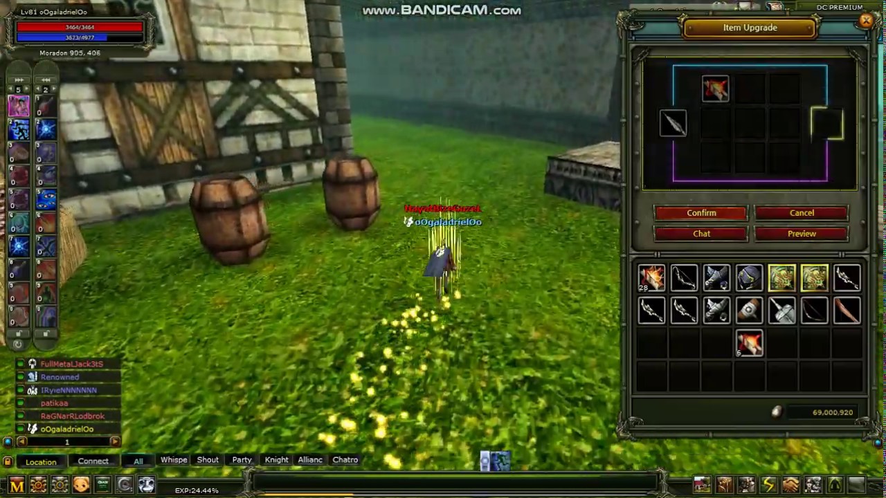 Knight Online Sirius +8 Upgrade