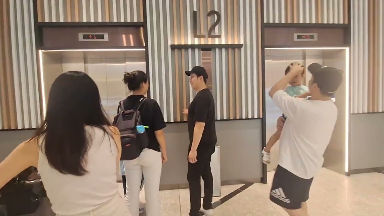 2 Hitachi Service and Passenger Elevator at Sunway Square in Subang , Selangor , Malaysia 