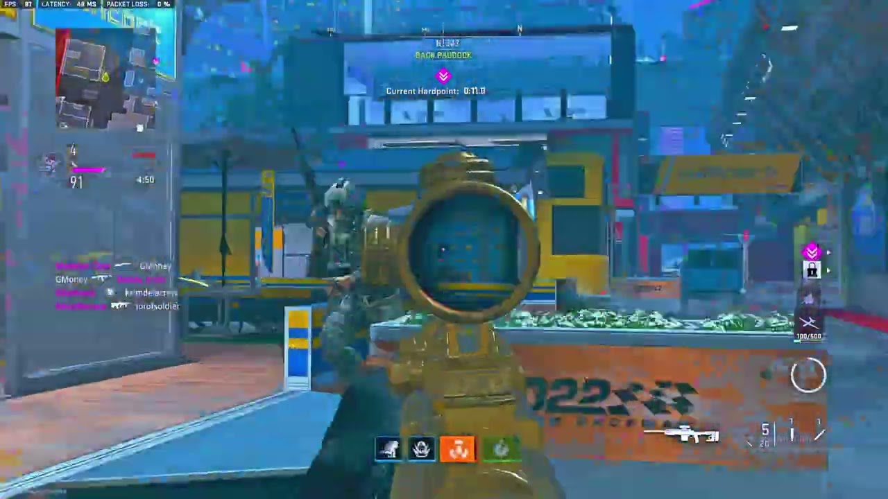 Unlocked Gold On The FASTEST SNIPER in MW2 (SA-B 50 Class Setup)