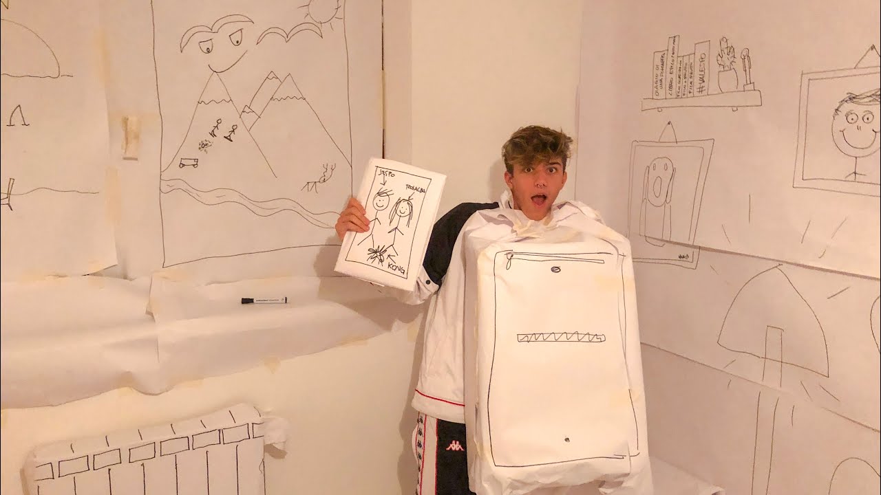 RICOPRO TUTTA la STANZA di SESPO di CARTA!! *epico*